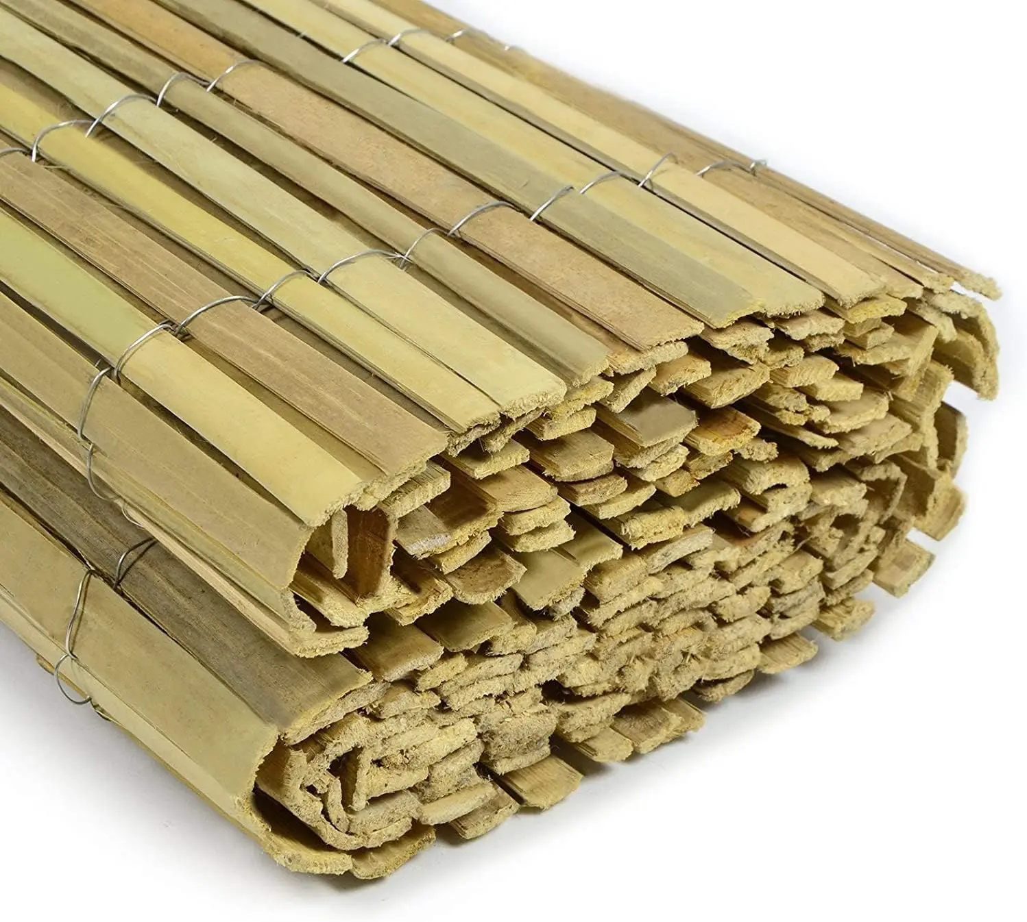 200 cm hoch x cm langer Bambus-Sichtschutz für Garten, Terrasse und Balkon. Bietet Windschutz und