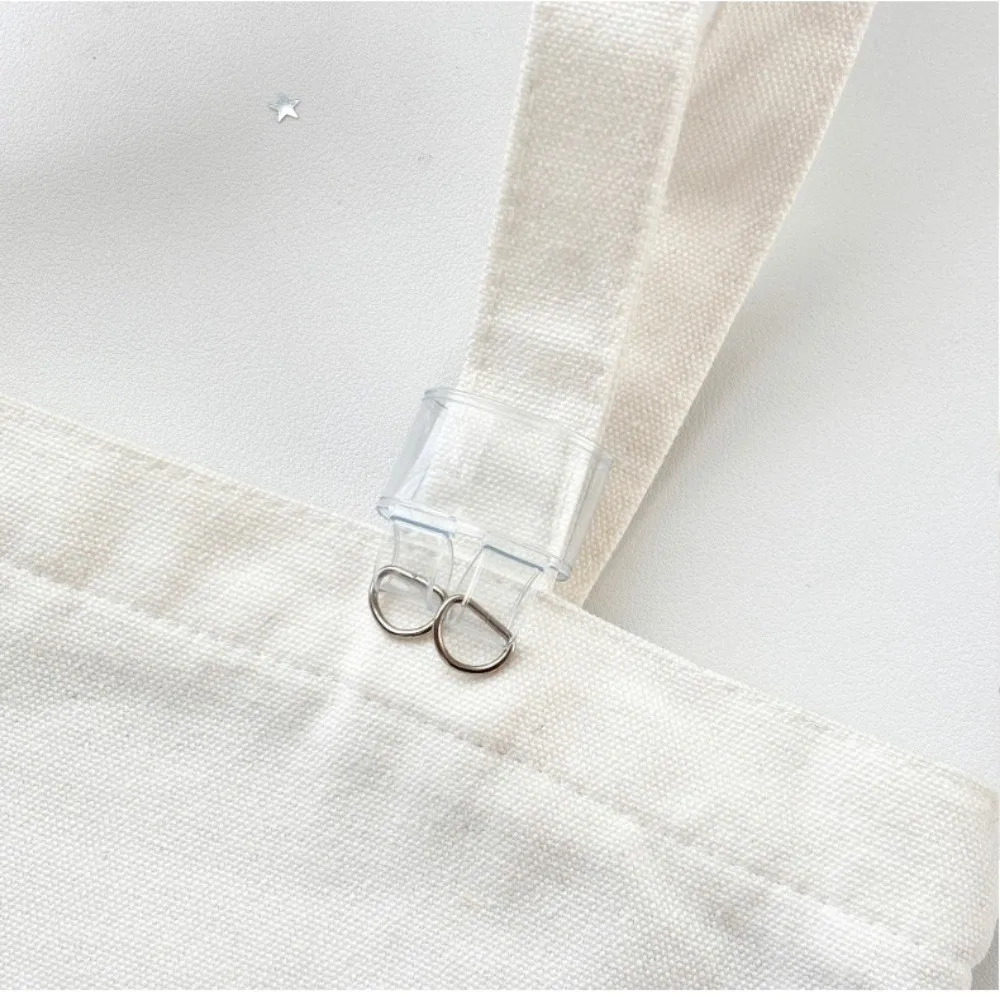 2pcs New PVC Bag Strap Extension Buckle Transparent Backpack Buckle Snap Clasp Clip Backpack