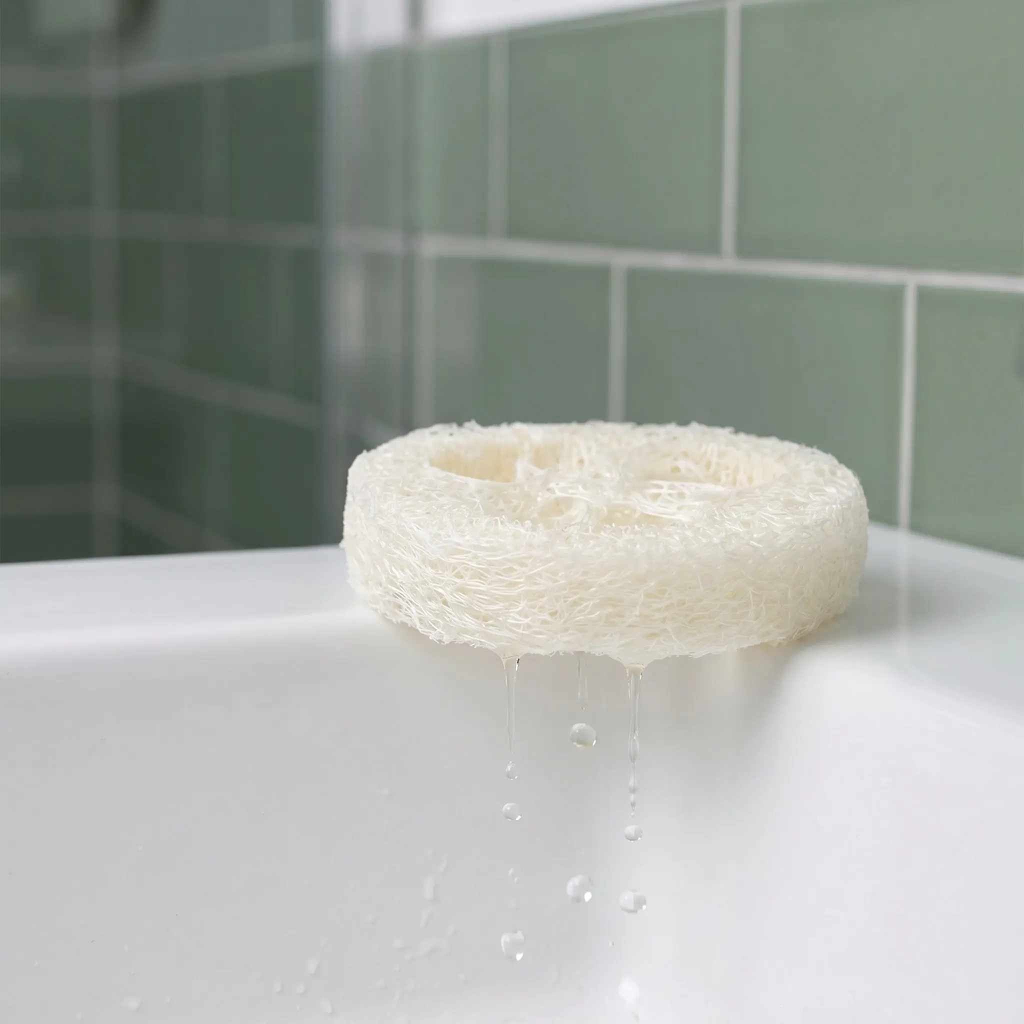 12Pcs Natural Loofah Soap Holder Soap Bar Holder Pad Christmas Stocking Stuffers Shower Self Draining Saver Non