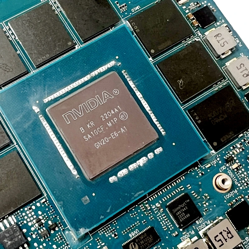 SDH50 LA-L611P لـ DELL X15 R2 اللوحة الأم للكمبيوتر المحمول مع I7-12700H I9-12900H CPU RTX3070TI RTX3080TI GPU 32GB RMB 100% تم اختبارها #5