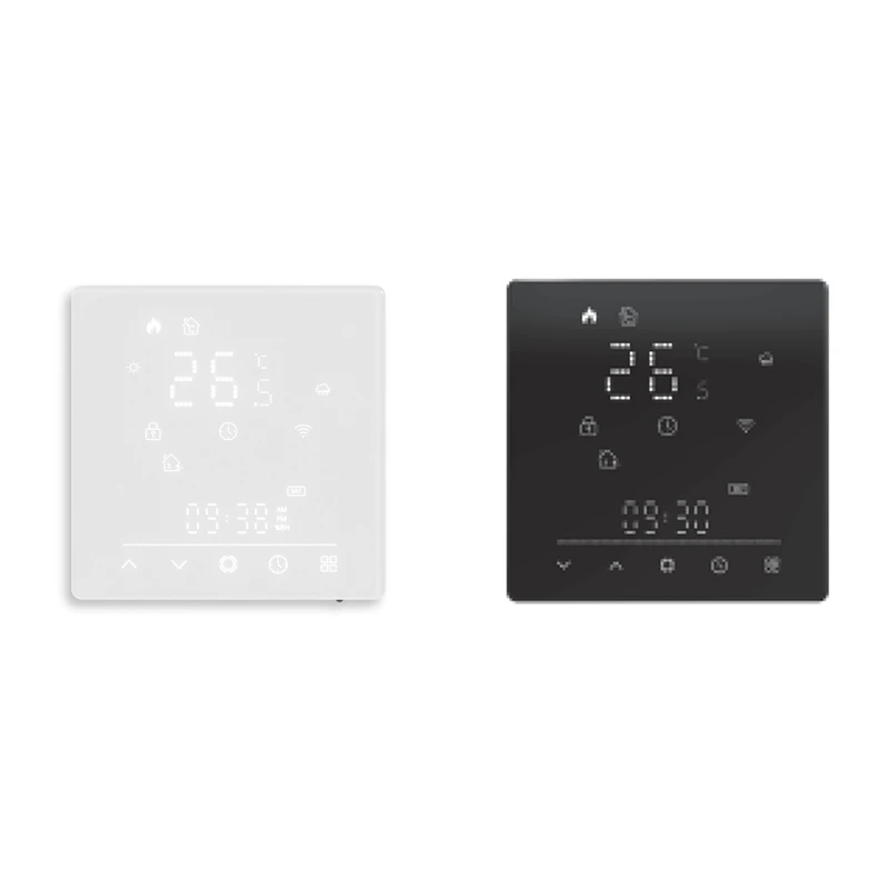 Tuya Wifi Matter Thermostat Boiler Heating Temperature Controller Support APP Remote Control Alexa Voice Control