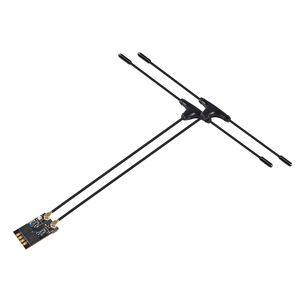 Foxeer ELRS Diversity 915/868MHz Receiver 25‑200Hz Refresh Rate CRSF Dual‑Antenna Diversity 4‑5.5V For Long Range FPV Drone