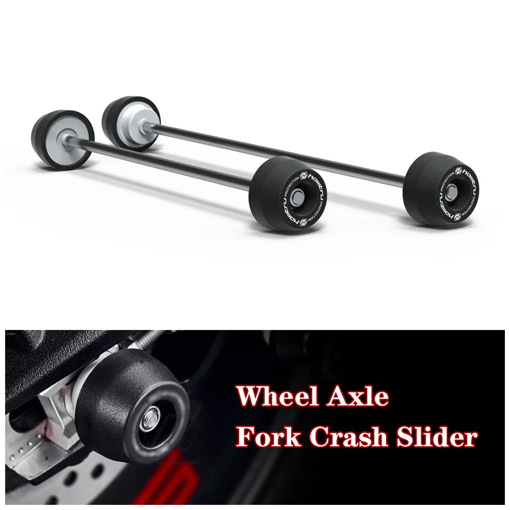

Motorcycle Wheel Protector For Triumph Daytona 675 675R / Daytona Moto2 765 / 2006-2021 Rear Front Axle Fork Crash Slider