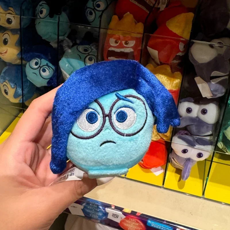 Hong Kong Disney Pixar Inside Out 2 Plush Dolls Anxiety Embarrassment Envy Diy Cartoon Plush Headband Hairband Headwear Girls