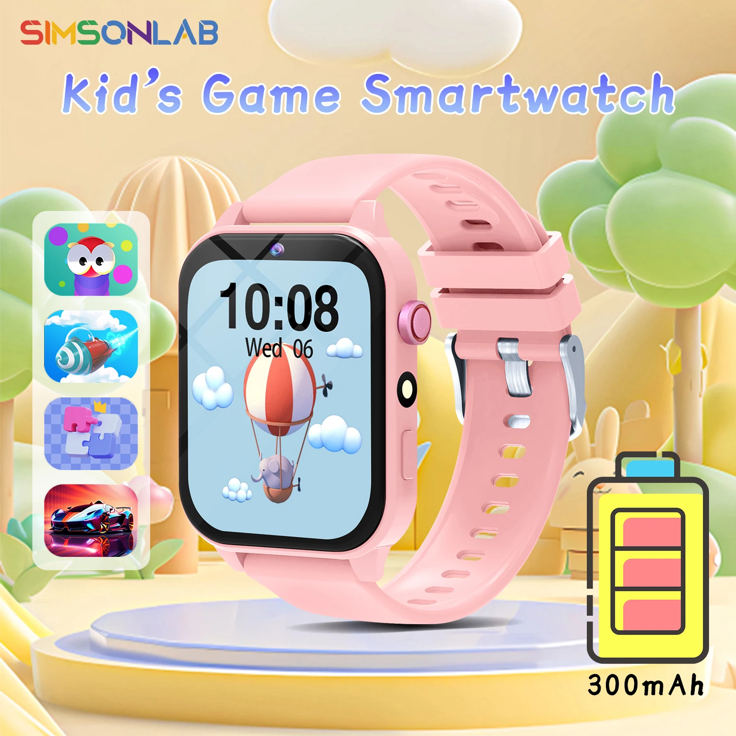 

Kids Students Smart Watch Sleep Monitor Touch Screen 18 Games Flashlight Alarm Outdoor Sports Digital Watches For Boy Girls Gift