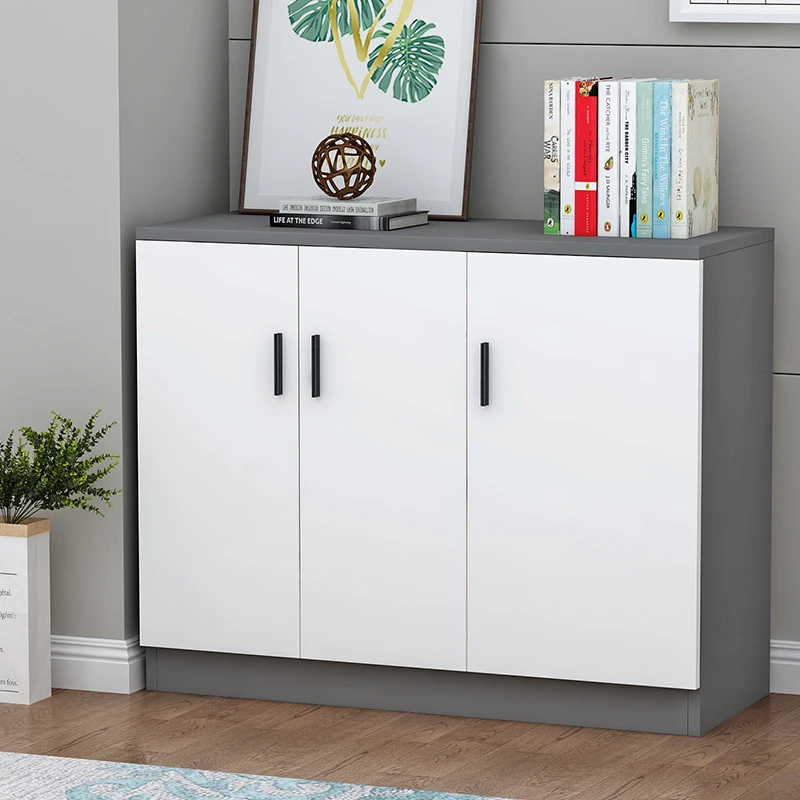 Design Rack Complete Cabinet White Storage Modern Shelves Nordic Small Cabinet Kitchen Full Wooden Meuble Cuisine Furniture