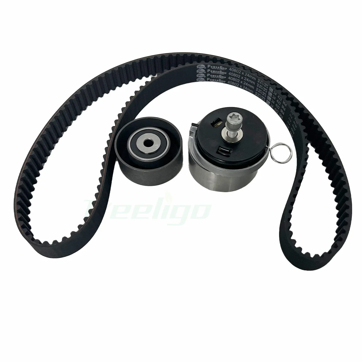 

Treeligo 3Pcs Car Timing Belt Suit 95516740 Idler Pulley Tensioner Roller Set For Chevrolet For OPEL 24422964 55574864 24436052