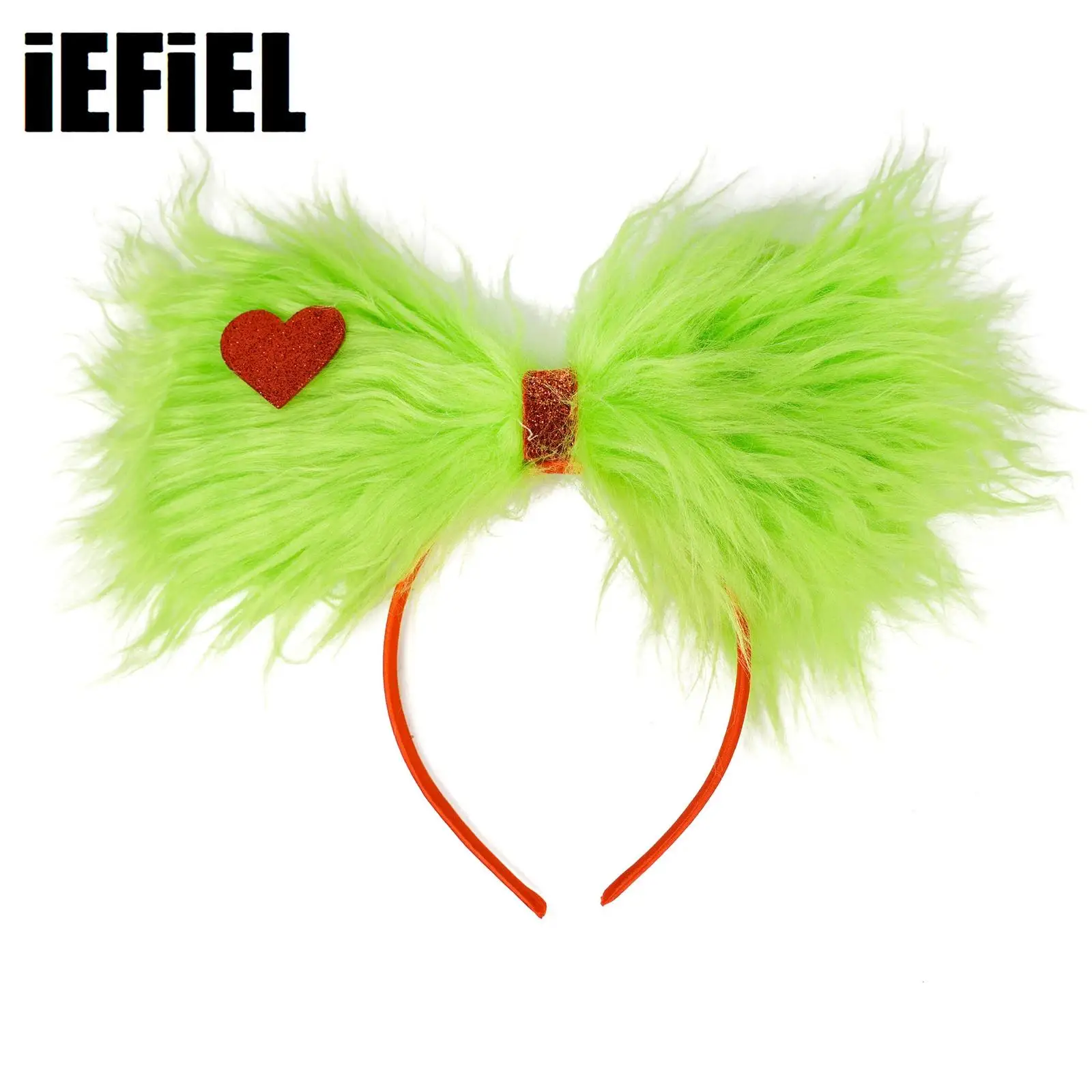 

Christmas Elf Ear Headband Hairband Christmas Hair Hoop Women Girls Creative Plush Ball Carnival Christmas Party Hat Headband