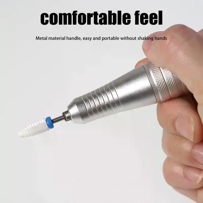 30000RPM Rechargeable Nail Drill Machine Professional Portable Electric Manicure File For Nails Gel Polish Remove Grinding 3