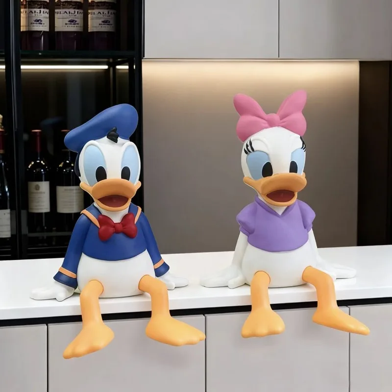 

New Disney Creative Donald Duck Decoration Room Living Room Desktop TV Cabinet Decoration Children's Room Decoration Kawaii Gift