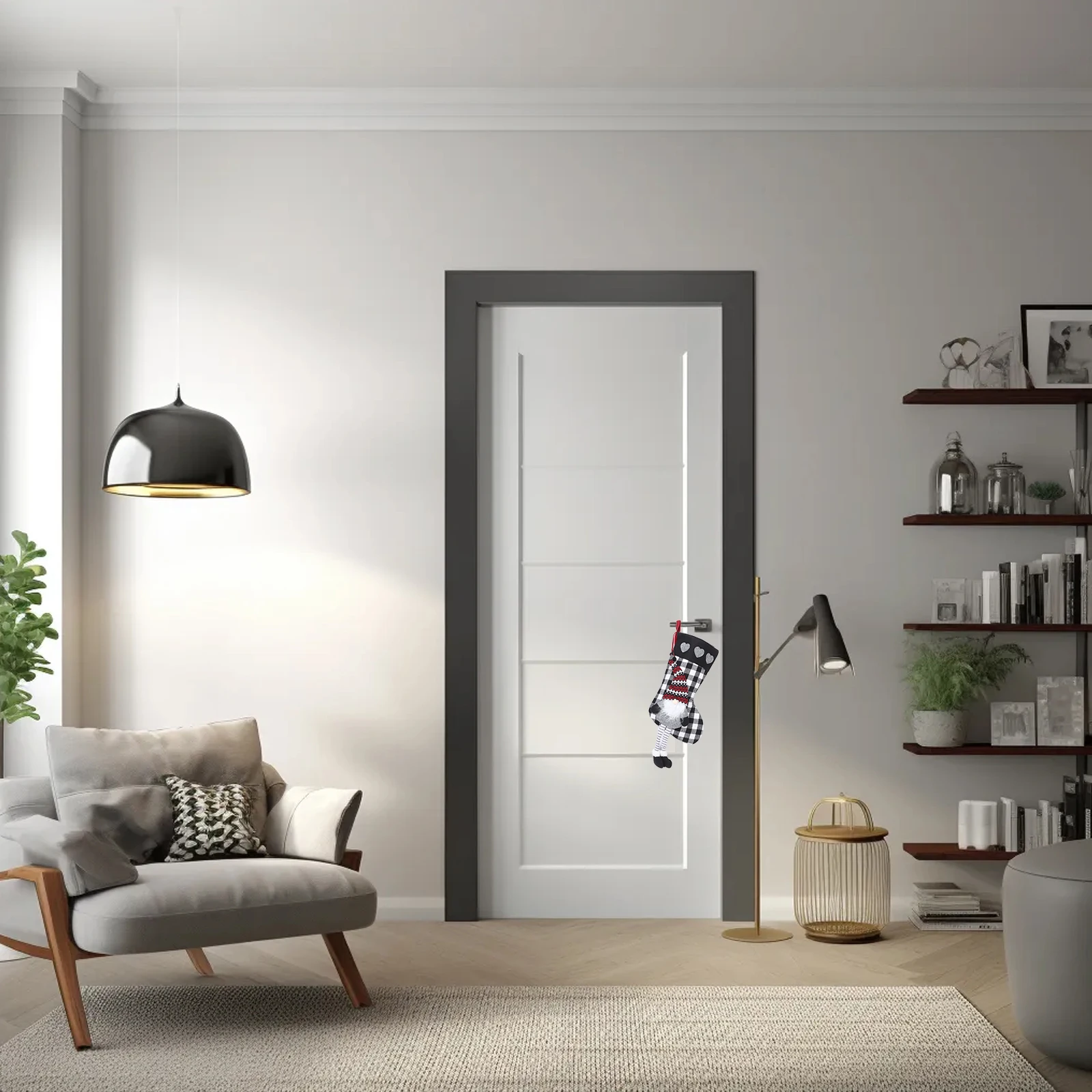 

Large Christmas Socks Faceless Hanging Leg Gnome Christmas Tree Stockings Candy Bag Holiday Party Decor Xmas Stockings