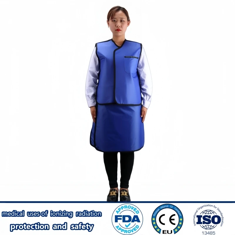 CE Certified 0.35/0.5mmpb Lead Apron set for X-ray Protection - Industrial Radiation Shielding Suit