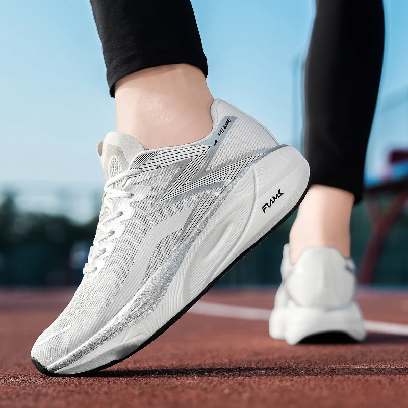 Running Shoes Men Lightweight Mesh Breathable Anti-slip Wear-resistant Casual Shoes Men comfortable Lace-up Sports Shoes Men