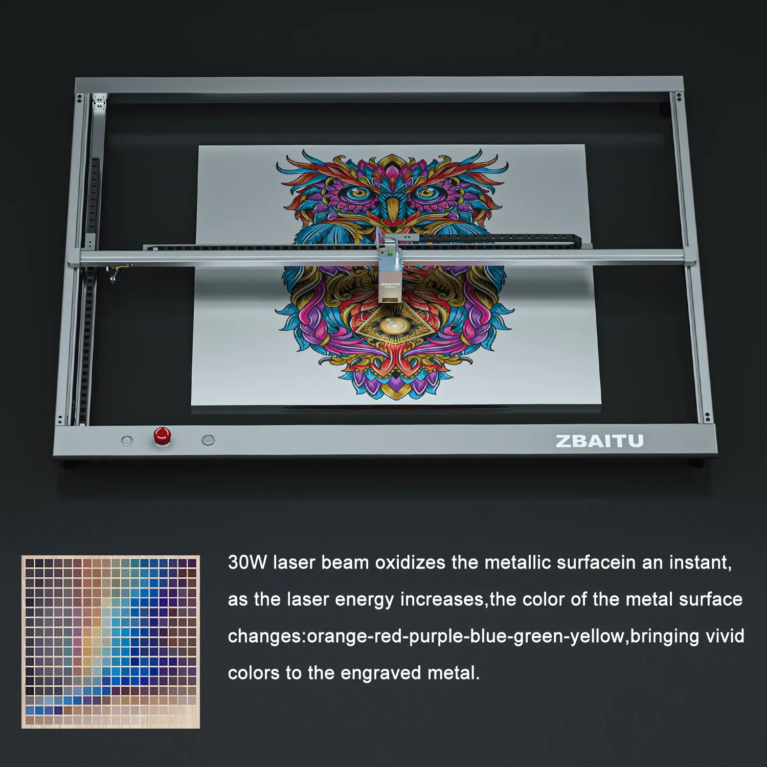 ZBAITU-cortador láser de 80x60cm, grabador de alta potencia de 130W/160W, 20W/30W, bomba de aire de cabeza láser, máquina de bricolaje CNC para