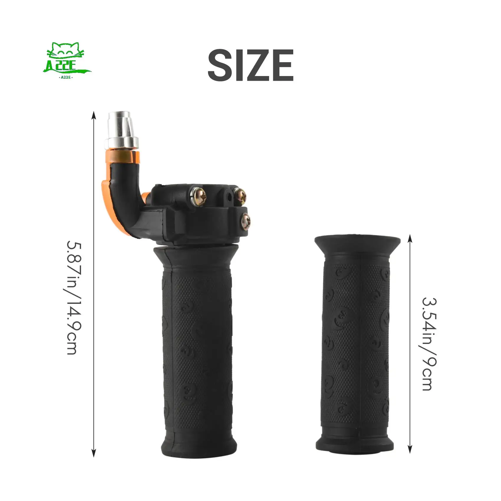 

A22E-Restrictable Twist Throttle Cable Set For 47Cc 49Cc Mini Moto Bike Dirt Bike Quad