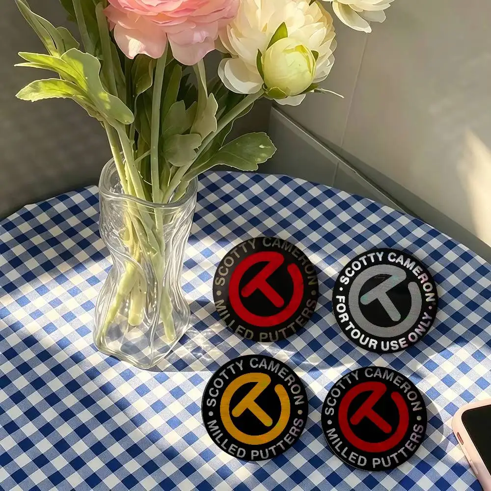 Fashion Print S-Scotty C-Cameron  Anime Photo Brooches Creative Round Badge Gifts Pins