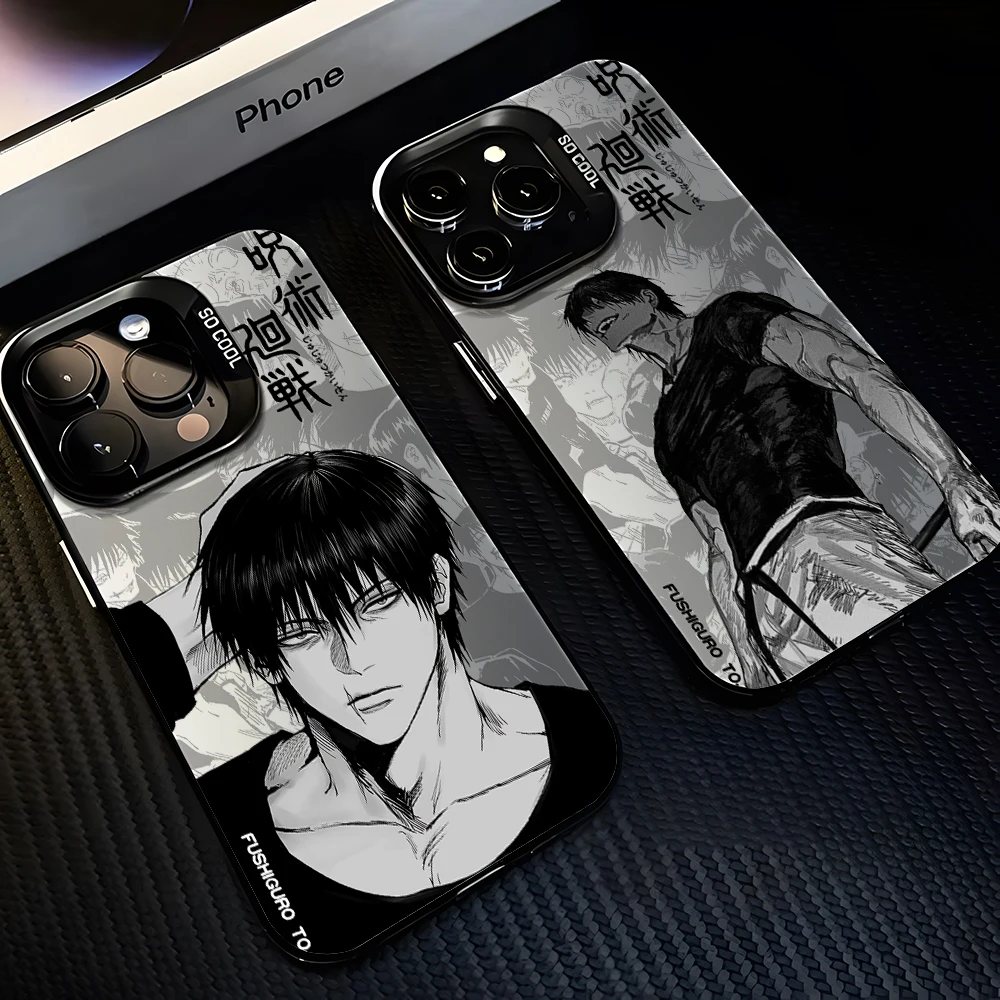 Anime Jujutsu Kaisen New Phone Case For iPhone 16 15 14 13 12 11 Pro Max X XR XSMAX 8 7 Plus Candy Matte Shockproof Back Cover