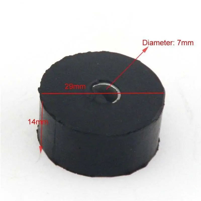 4pcs Center Support Bushing Large Support Buffer Block Engine Buffer Shock Absorption for Chinese Scooter GY6 Baotian