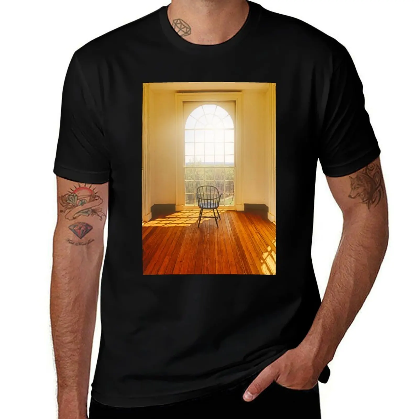 

A room for happy thoughts T-Shirt new edition summer tops cotton man t-shirts funny meme t-shirts mens tall t shirts