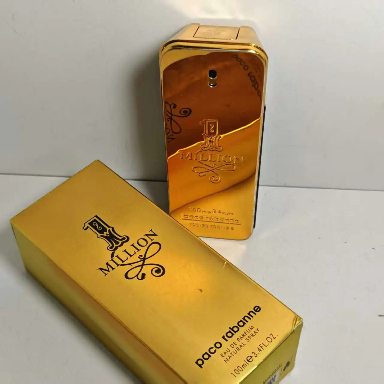 

1 Million By Paco Rabanne For Men's Eau De Toilette TESTER 3.4 fl oz 100 ml Ideal For Holiday Gift