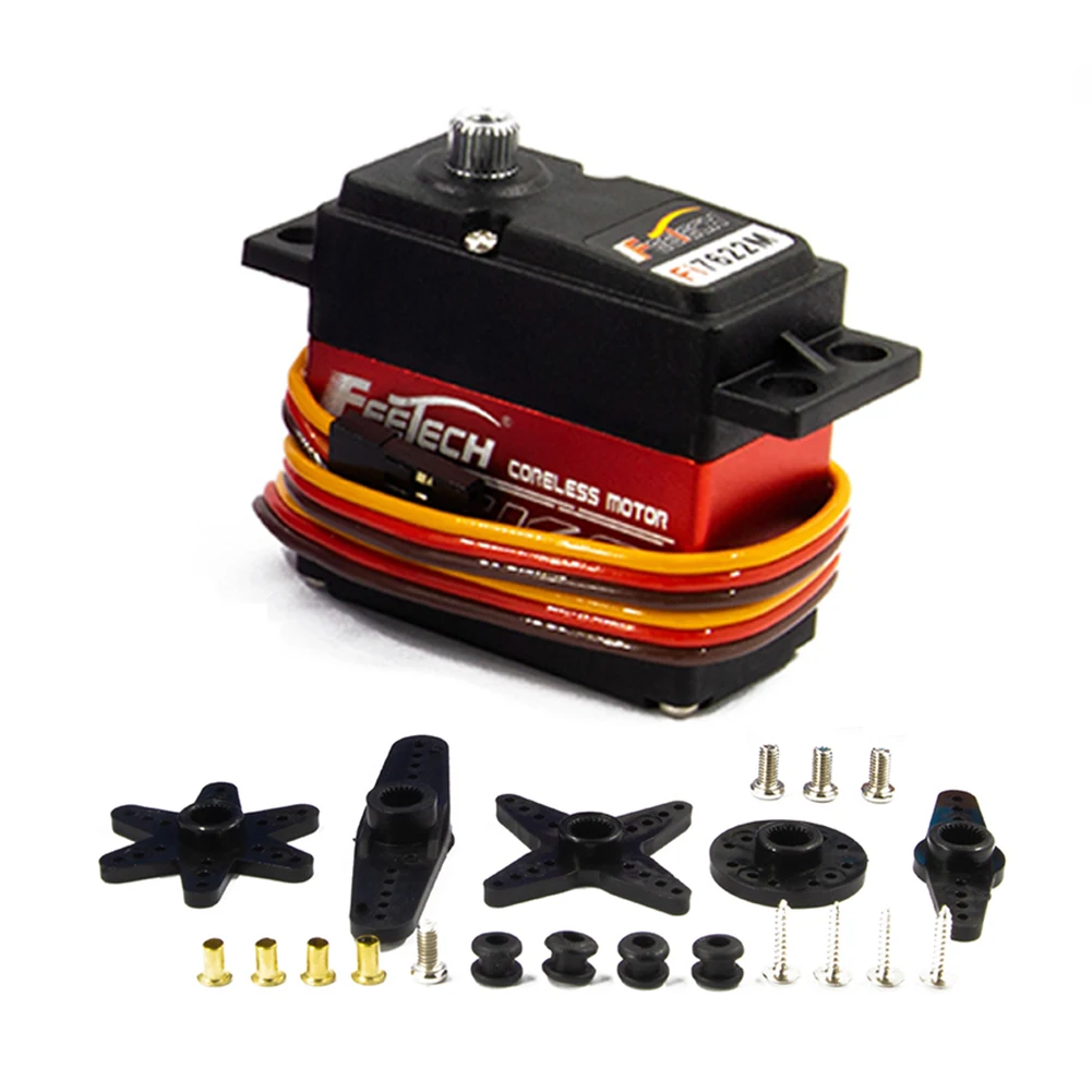 Feetech Fi7622M 25KG Digital Servo 180° Aluminum Metal Gear for Arduino Smart Car Robot RC Aircraft DIY
