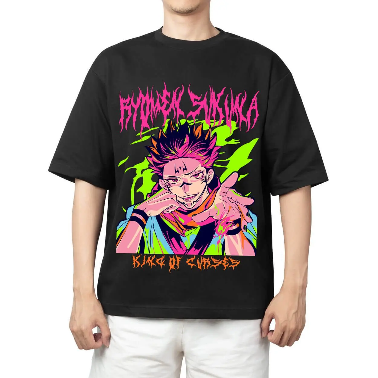 

Jujutsu Kaisen unisex anime cotton shirt