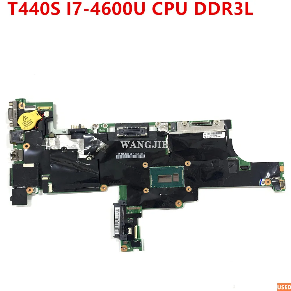 04X3964 04X3960 Laptop Motherboard For Lenovo Thinkpad T440S VILT0 NM-A052 I7-4600U CPU DDR3L MAIN BOARD 100% Working