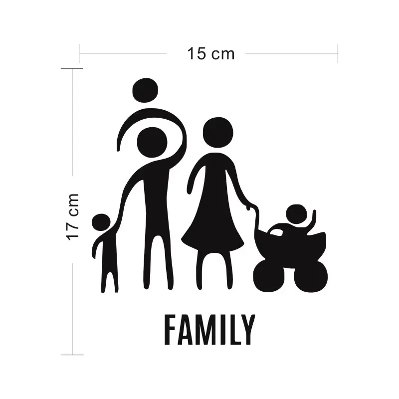 17*15Cm Family Harm…