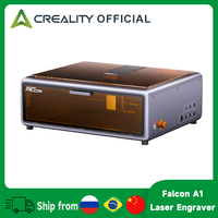 Creality Falcon A1 10W Laser Engraver 80W Enclosed Laser Cutter Engraver with Air Assist Smart Camera Positioning 600mm/s Speed