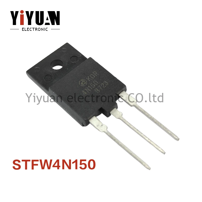 

10PCS NEW STFW4N150 4N150 TO-3PF 1500V 4A MOS Field-effect transistor