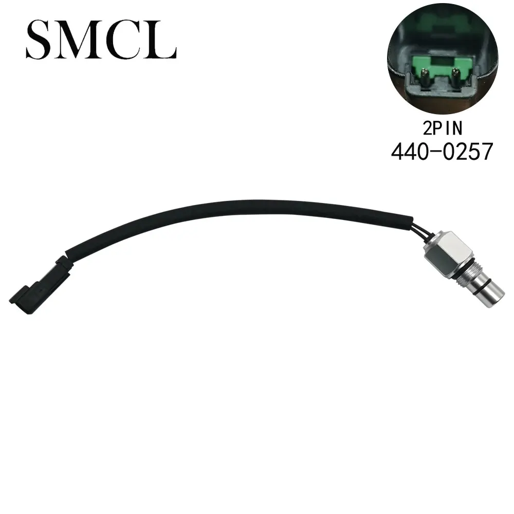 

440-0257 Fuel filter differential pressure sensor For 966 GC 836H 777D 785D 12K 160K 140K 140K 2 120K 120K 2 988K 966 982
