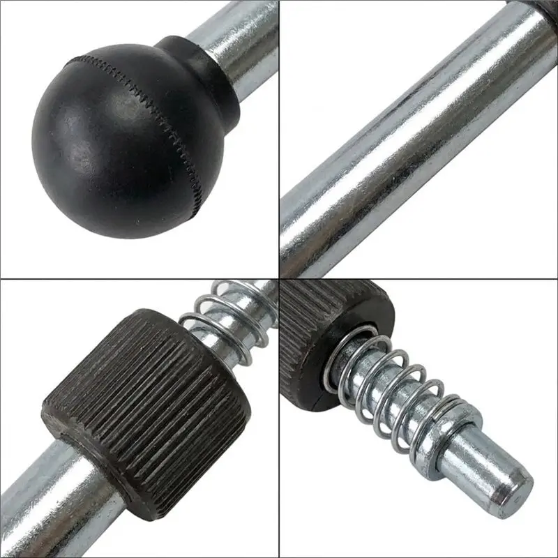 B62B 2pcs 149mm Quick-Pull Locking Pin Weight Stack Pin Replacement Rotating Spring Knob for Inversion Table Exercise Machine