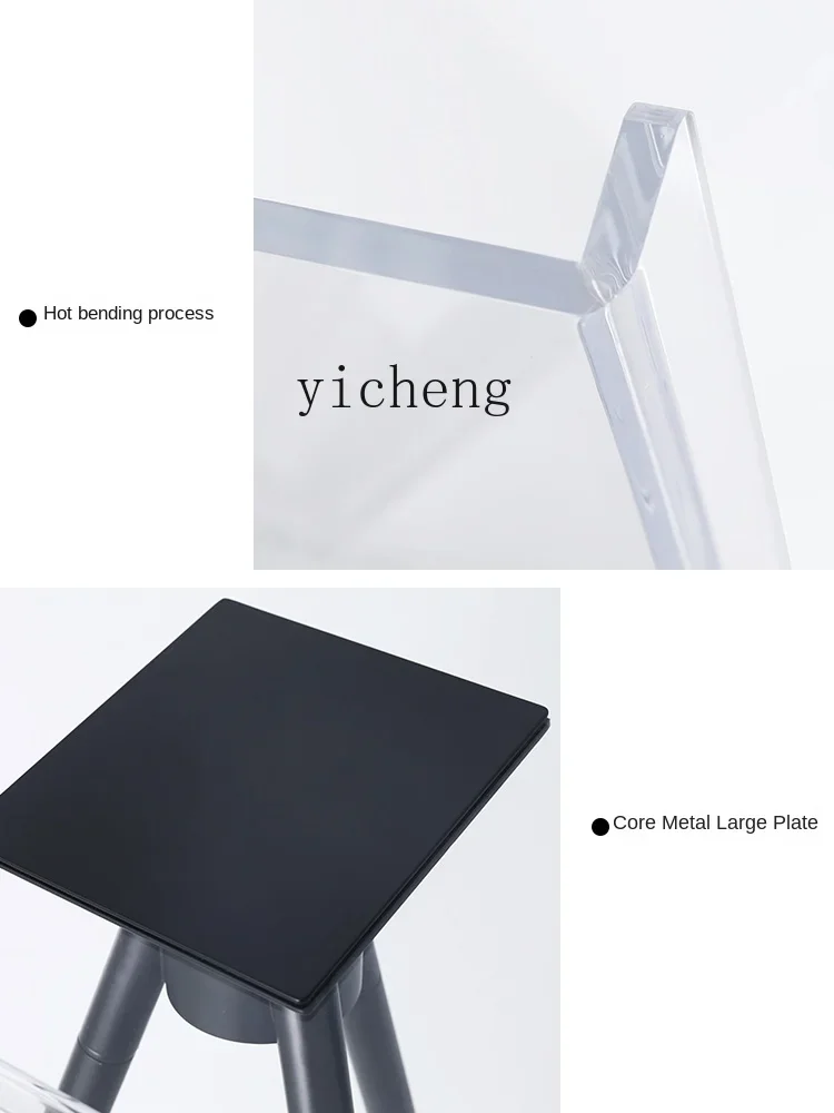 TQH album book exhibition desktop table floor simple acrylic tripod book magazine display large book reading stand