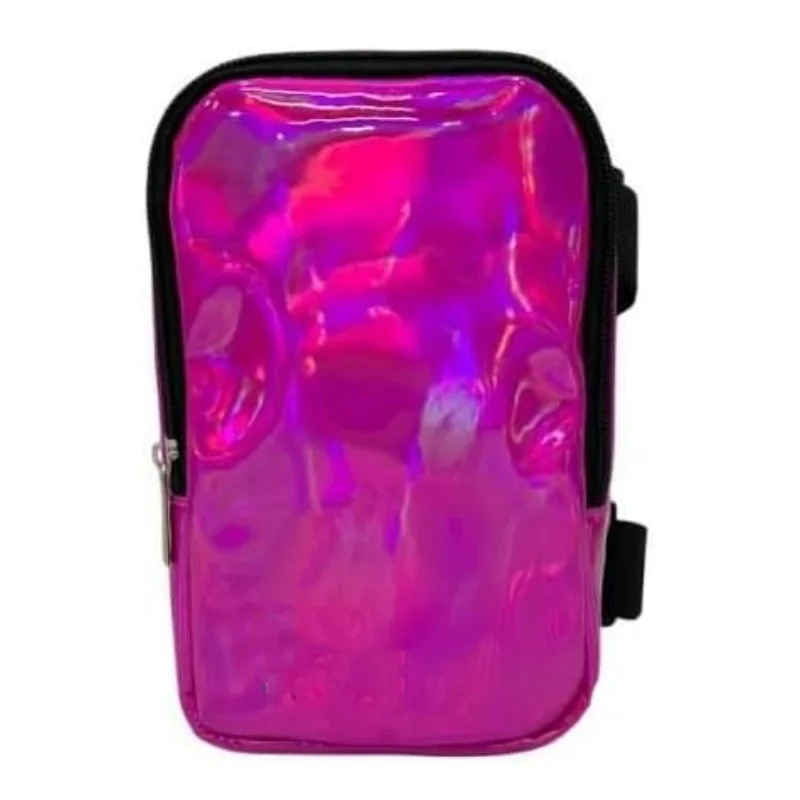 Vrouwen Laser Lederen Dij Tas Verstelbaar Bandjes Pu Taille Tas Met Rits Been Tas Voor Outdoor Wandelen Sport Van Hoge Kwaliteit