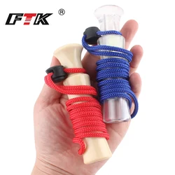 FTK High Quality Wooden Duck Calls Whistle Lures for Hunting All Ducks Mallard Duck Commander Loud Realistic Sound