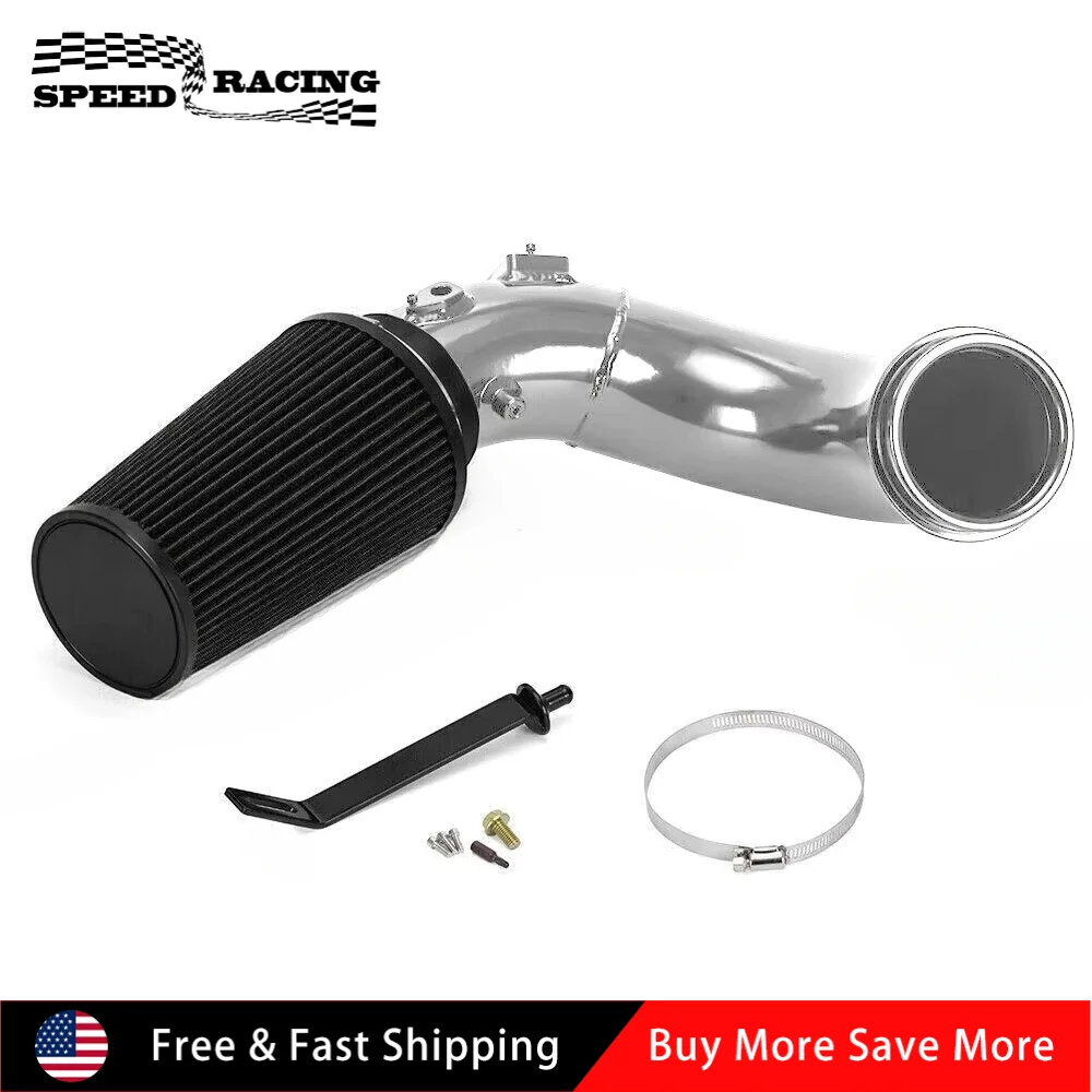 

Прочный алюминиевый комплект для холодного впуска воздуха с фильтром, черный с красным, для Dodge Ram 2500 3500 6.7L Cummins Diesel 2007.5-2012 гг.