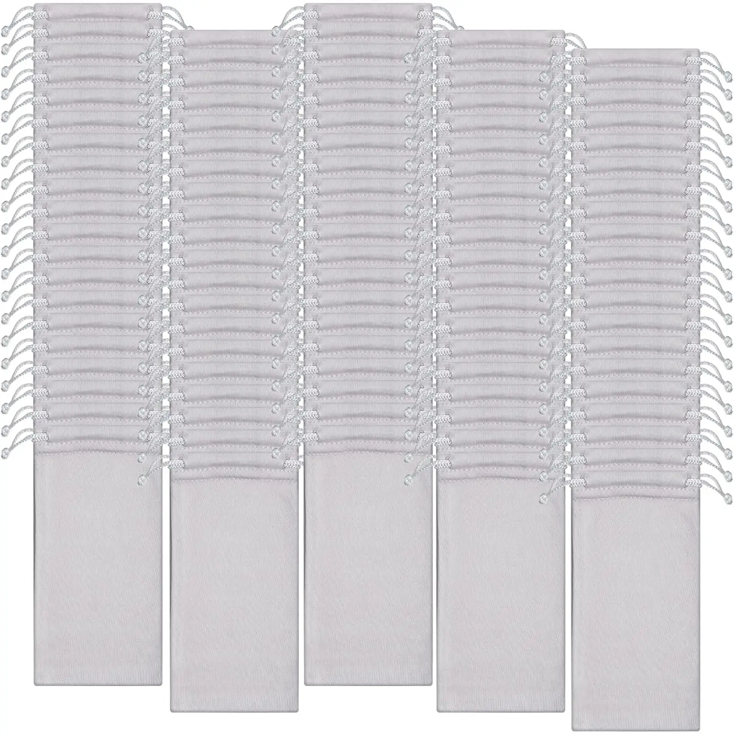 

Набор из 150 чехлов для очков из микрофибры с завязками, мягкий тонкий футляр для мужчин и женщин