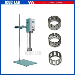 AE300L-H 40L High Shear Small Scale Laboratory Cream Lotion Emulsifier Mixing Machine Digital Homogenizer Mixer 2000-12000rpm