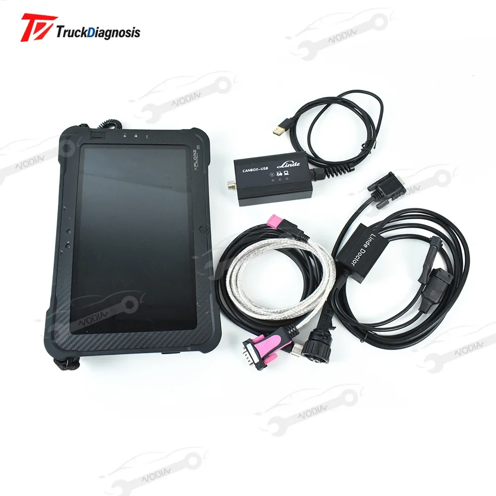 2024 For Linde Jungheinrich SH Linde canbox doctor pathfinder auto truck forklift Diagnostic scanner tool and Xplore Tablet