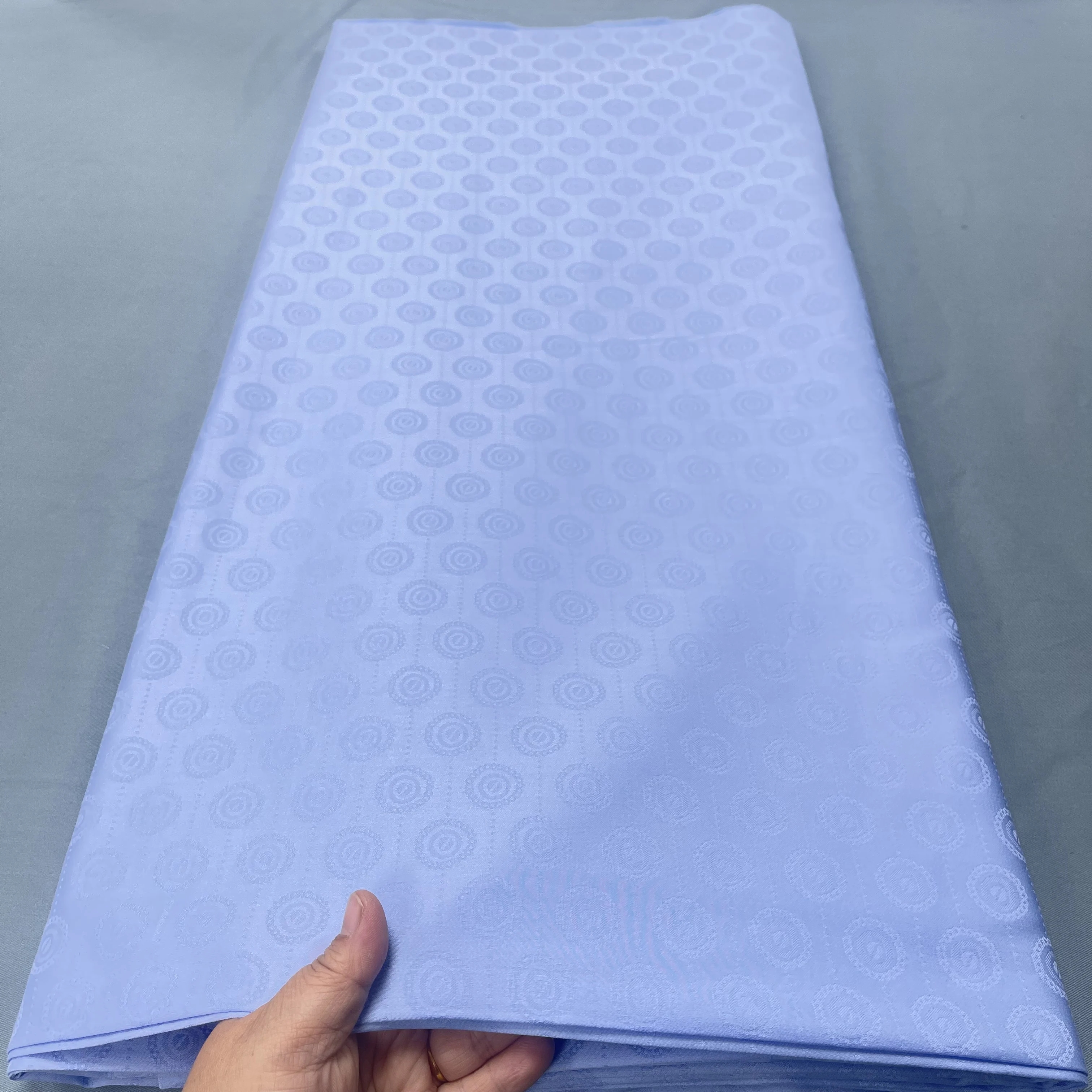 5 Yards Swiss Premium Cotton Fabric For Men Cloth Material 2026 New African Atiku 100% Cotton Material For Man Garment Sew