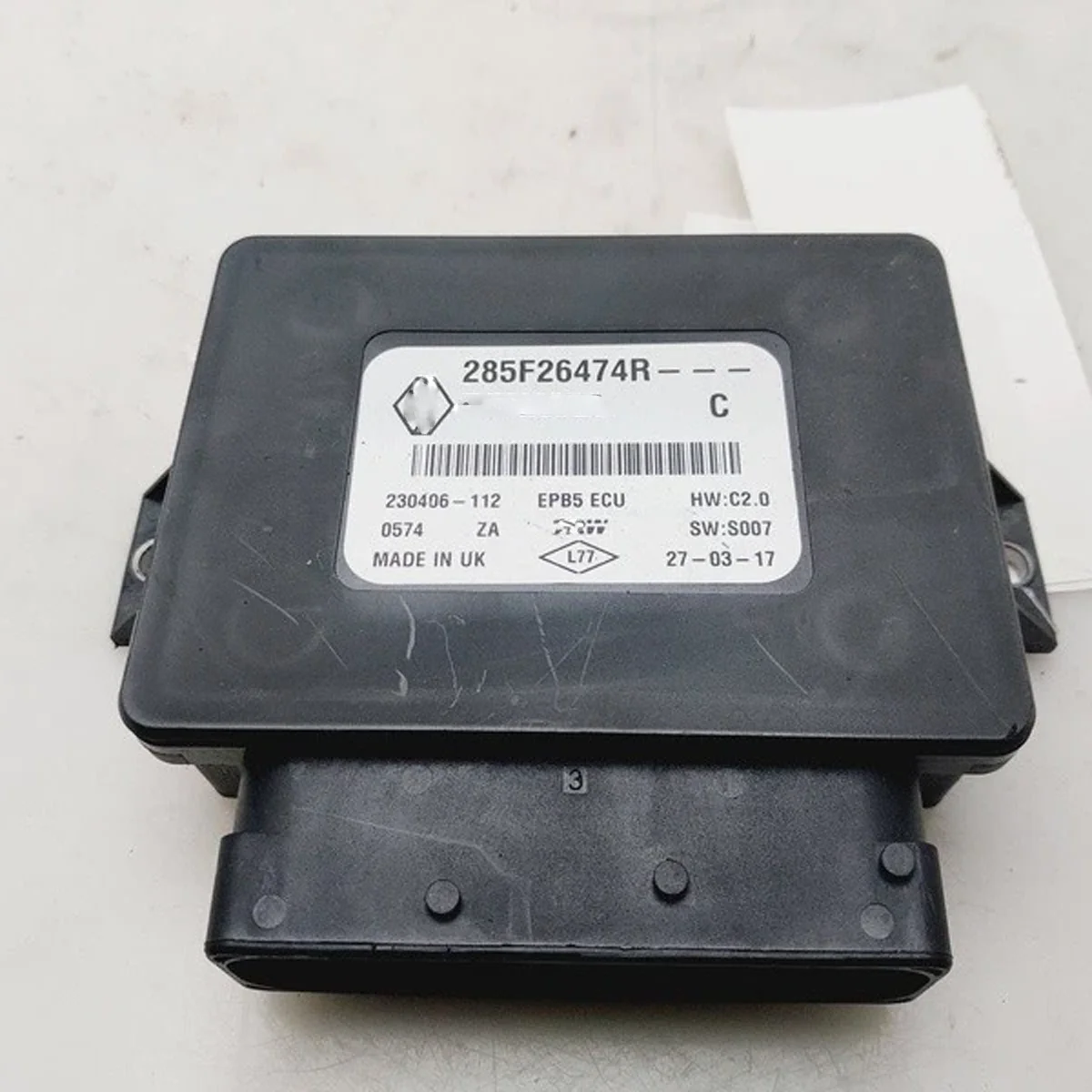 

285F26474R ECU Electronic Brake Handbrake Control Module Unit for Renault Talisman Kadjar Espace V