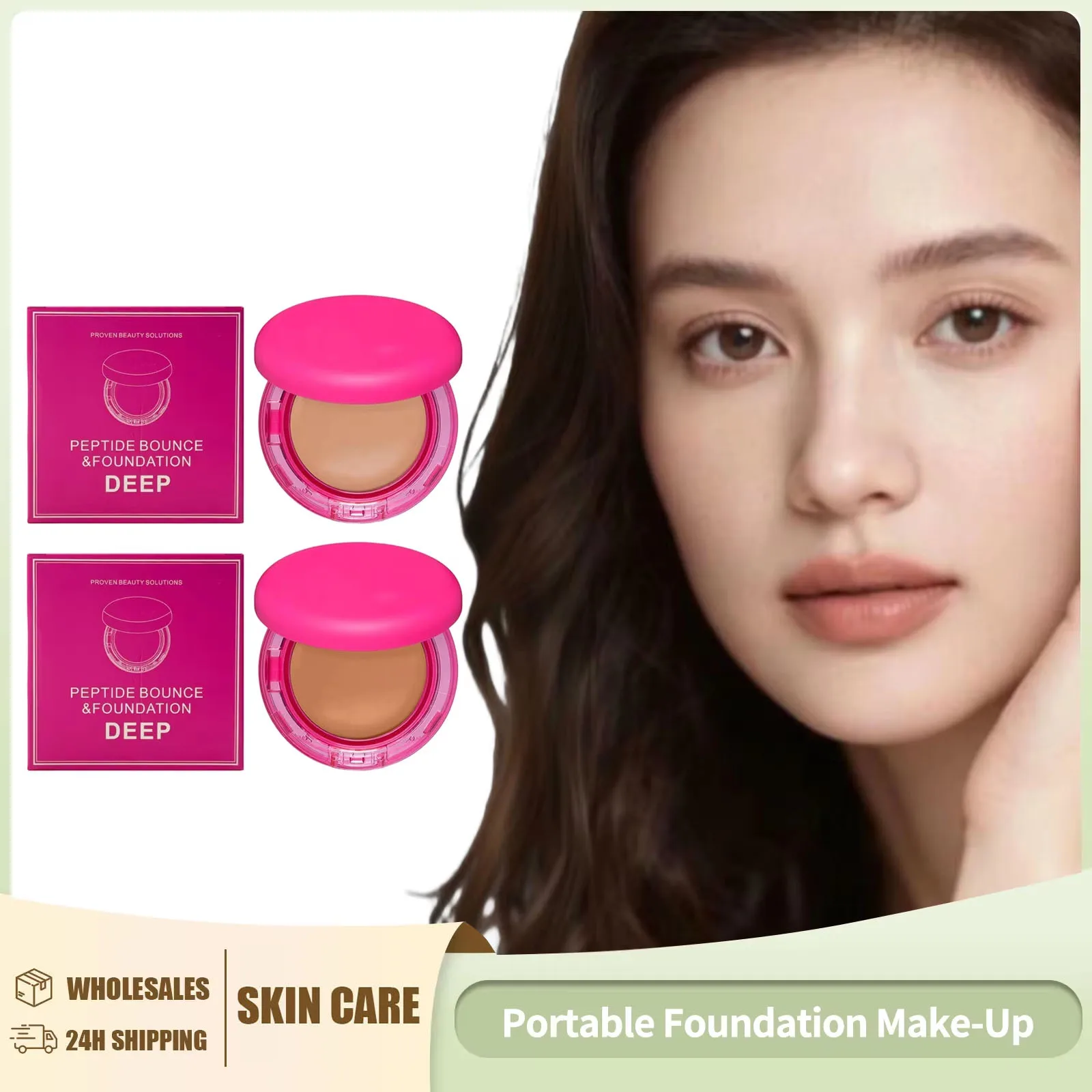 الببتيد ترطيب الأساس المكياج كريم المخفي السيطرة على النفط تغطية كاملة ترطيب طويلة الأمد مقاوم للماء قاعدة ماكياج