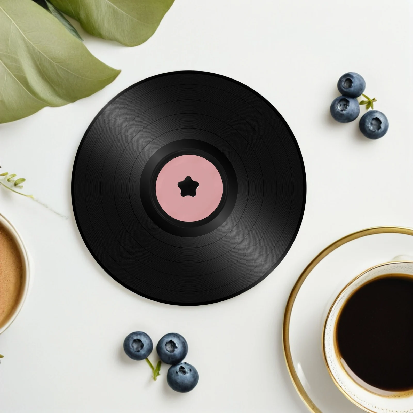 

Vinyl Record Cleaning Clamp Waterproof Silicone Label Protector Album Accessories Dust Remover Sound Quality Organizer Vinyl