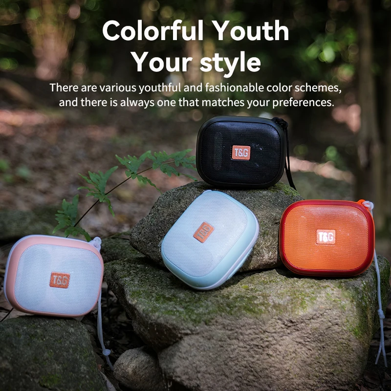 TG-394 سماعة بلوتوث لاسلكية في الهواء الطلق المحمولة IPX7 مقاوم للماء TWS سماعات التوصيل 360 °   جودة صوت هاي فاي المحيطة