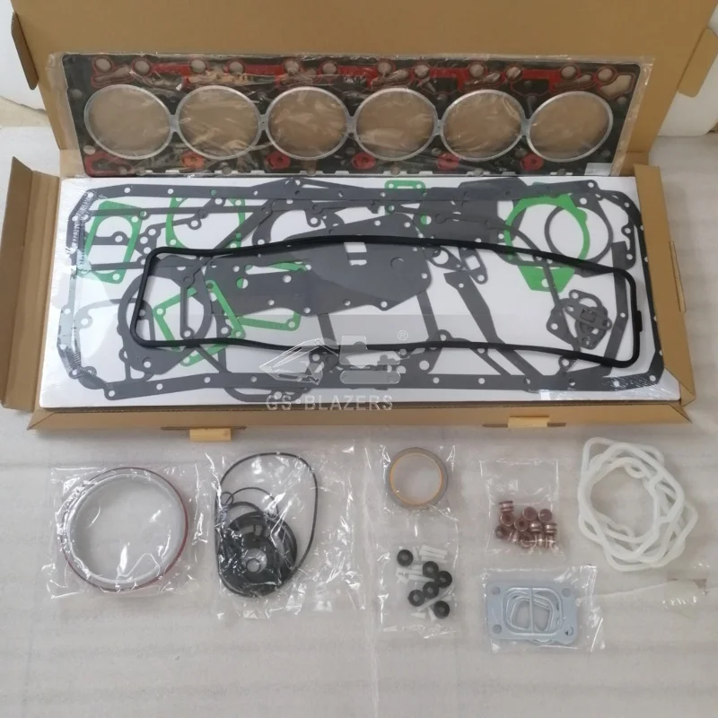 

For Cummins Engine 6D102 Overhaul Gasket 4D102 4D95 6D95 engine Complete gasket 6BT5.9 Cylinder Head valve seal