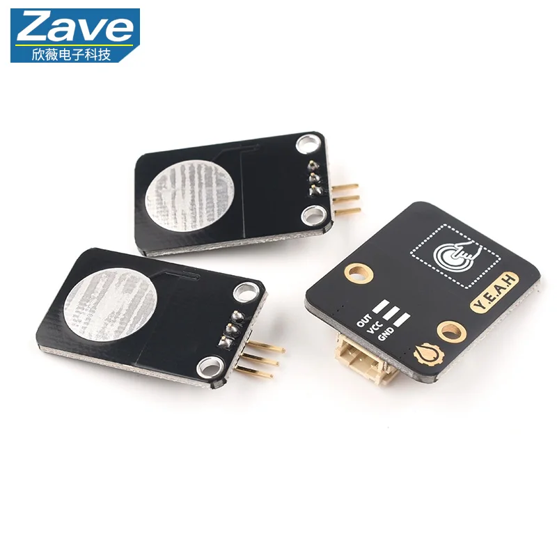 Módulo sensor de interruptor de toque para blocos de construção eletrônicos Arduino e Raspberry Pi