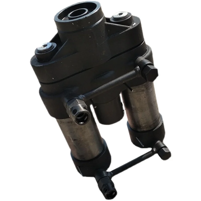 Pneumatic Steel Strand Prestressed Tension Jack Mining Double Cylinder Cable Anchor Tension