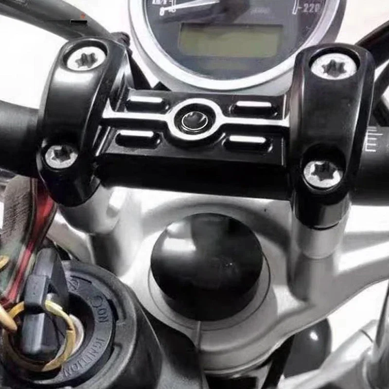 Motorcycle Accessories CNC Handlebar Risers Top Cover Clamp For BMW R NINE T R NINET R9T R 9 T 9T Pure Scrambler 2014-2021