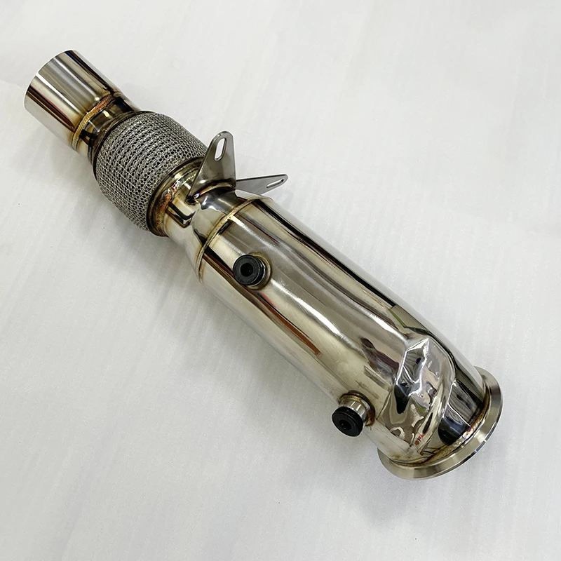 Downpipe ท่อสําหรับ N55 2015 F10 F11 535i 535ix/2015 F07 535i GT 535ix/2016 F12 F13 640i F06/2014-19 F15 F16 X5 X6 35iX