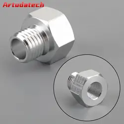 Artudatech M12X1.5Mm To 1/8 Npt Gm Ls Engine Oil Pressure Sensor Adapter Aluminun